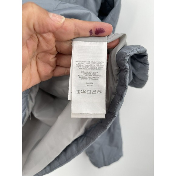 COLUMBIA Women’s  Quilted Jacket Grey Size X-Large - Picture 4 of 6